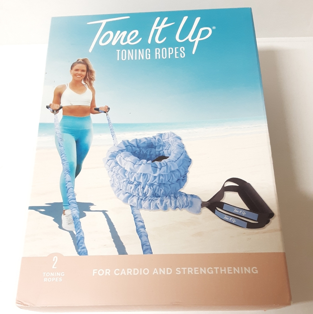 Tone It Up Toning Ropes - Dual Functioning Ropes. NEW